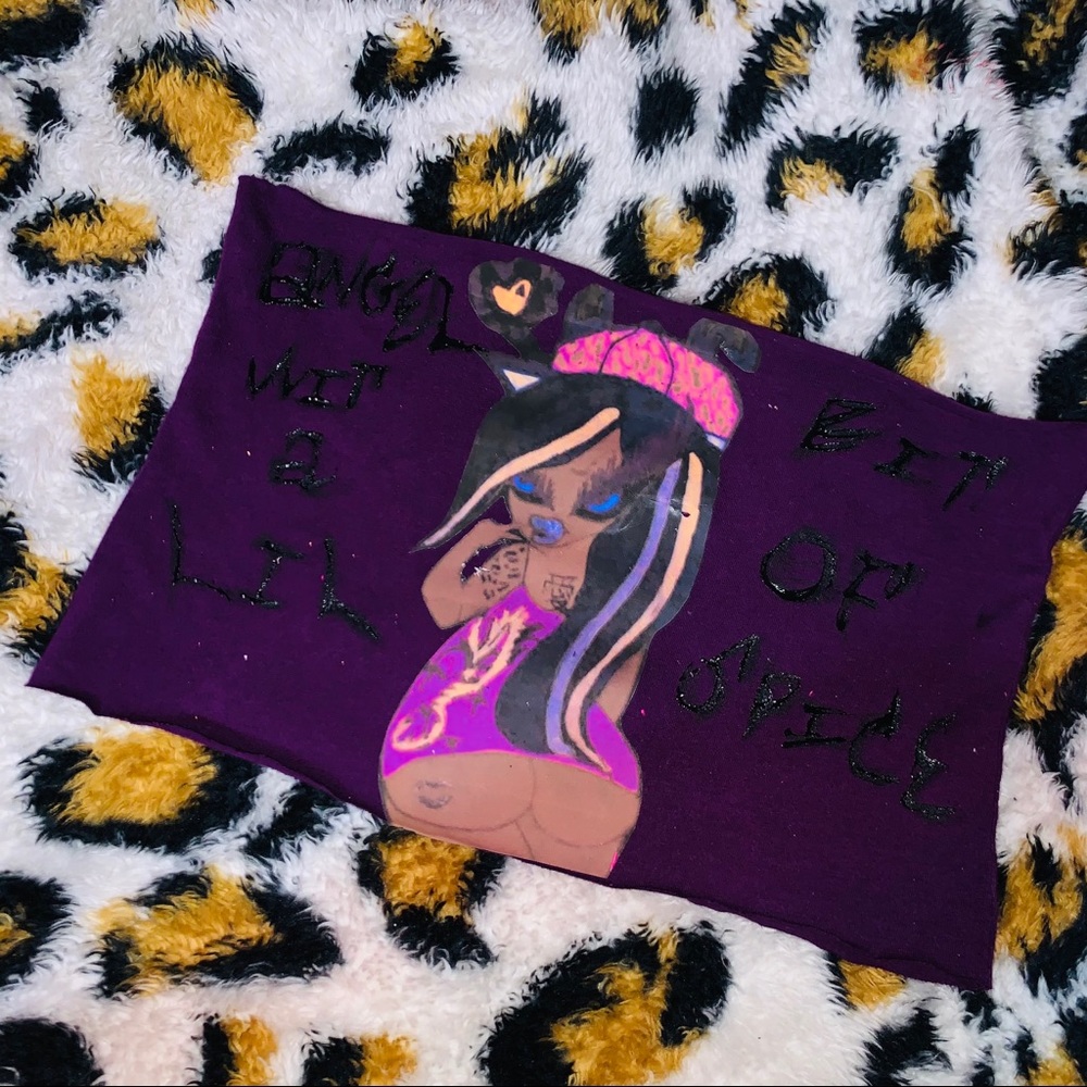 ORIGINAL PURPLE TUBE TOP💜 - Picture 2 of 4